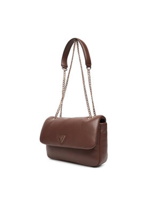 Guess Torebka Sunetra HWNG75 34210 Brązowy. Kolor: brązowy. Materiał: skórzane