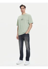 BOSS T-Shirt Te_Voyage 50546370 Zielony Relaxed Fit. Kolor: zielony. Materiał: bawełna #5