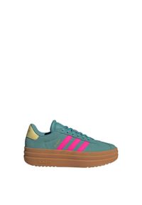 Adidas - Buty VL Court Bold Lifestyle Kids. Kolor: żółty, pomarańczowy, wielokolorowy, niebieski