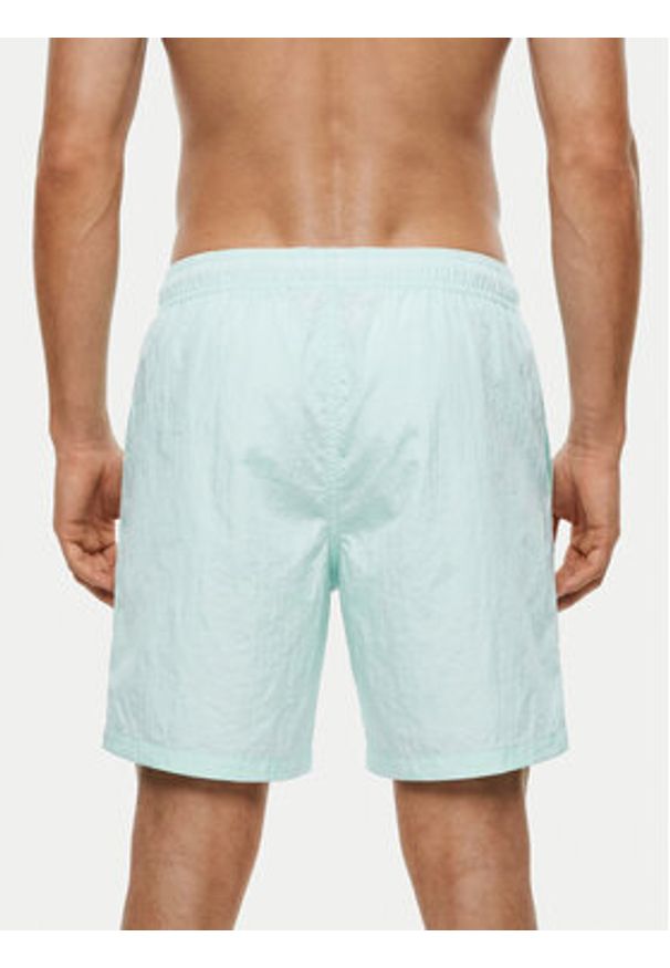 Emporio Armani Szorty kąpielowe EM000583 AF20425 U9059 Turkusowy. Kolor: turkusowy. Materiał: syntetyk