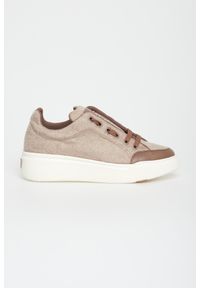 Max Mara Accessori - Sneakersy damskie z hydrofobowego kaszmiru Maxiws MAX MARA ACCESSORI. Materiał: kaszmir #2