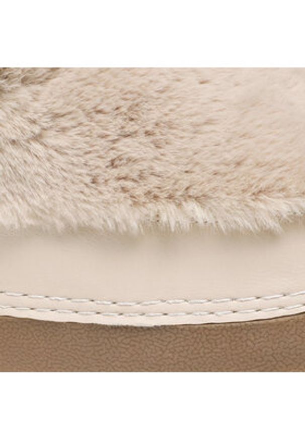 Jenny Fairy Kozaki WS19002-04A Beżowy. Kolor: beżowy. Materiał: materiał