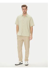 Jack & Jones - Jack&Jones Koszula Dobby 12277184 Zielony Relaxed Fit. Kolor: zielony. Materiał: bawełna #4