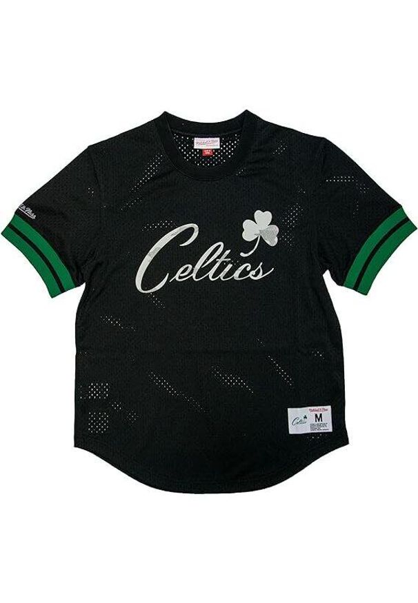 Mitchell & Ness - Jersey Boston Celtics. Kolor: czarny. Materiał: jersey. Sport: koszykówka