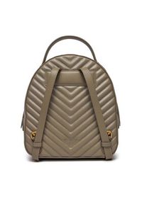 Pinko Plecak Love Click Classic Backpack PE 24 PLTT 102530 A1J2 Khaki. Kolor: brązowy. Materiał: skóra