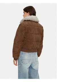 Save The Duck Kurtka bomber D32011W VELY19 Brązowy Regular Fit. Kolor: brązowy. Materiał: syntetyk #3