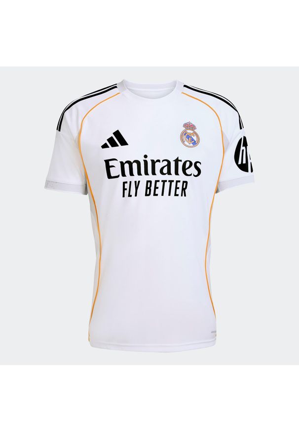Adidas - Koszulka piłkarska dla dzieci ADIDAS Real Madryt 25/26 domowa. Sport: piłka nożna