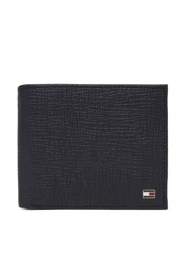 TOMMY HILFIGER - Duży Portfel Męski Tommy Hilfiger. Kolor: niebieski