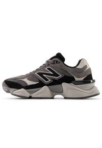 Buty unisex New Balance U9060ERA – szare. Kolor: szary. Materiał: guma, skóra, materiał, syntetyk. Szerokość cholewki: normalna. Sport: turystyka piesza #2