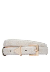 Guess Pasek Damski BW9291 P5425 Beżowy. Kolor: beżowy. Materiał: skóra #1
