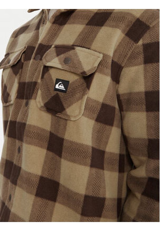 Quiksilver Kurtka przejściowa Bering Strait EQYPF03075 Beżowy Regular Fit. Kolor: beżowy. Materiał: syntetyk