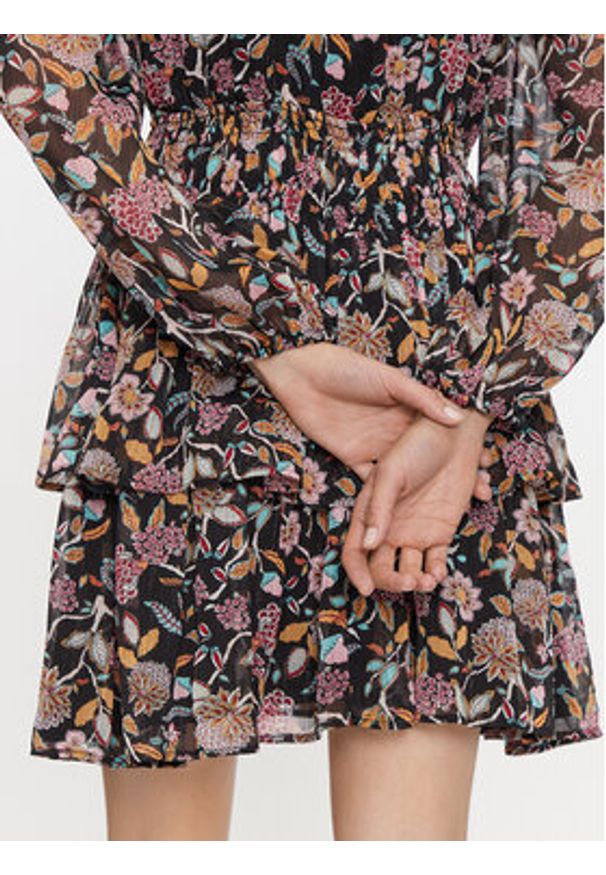 Desigual Sukienka codzienna Sandalo 24WWVW68 Kolorowy Regular Fit. Okazja: na co dzień. Materiał: syntetyk. Wzór: kolorowy. Typ sukienki: proste. Styl: casual