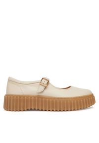 Clarks Półbuty Torhill Jane 26186305 Écru. Kolor: kremowy. Materiał: skóra #1