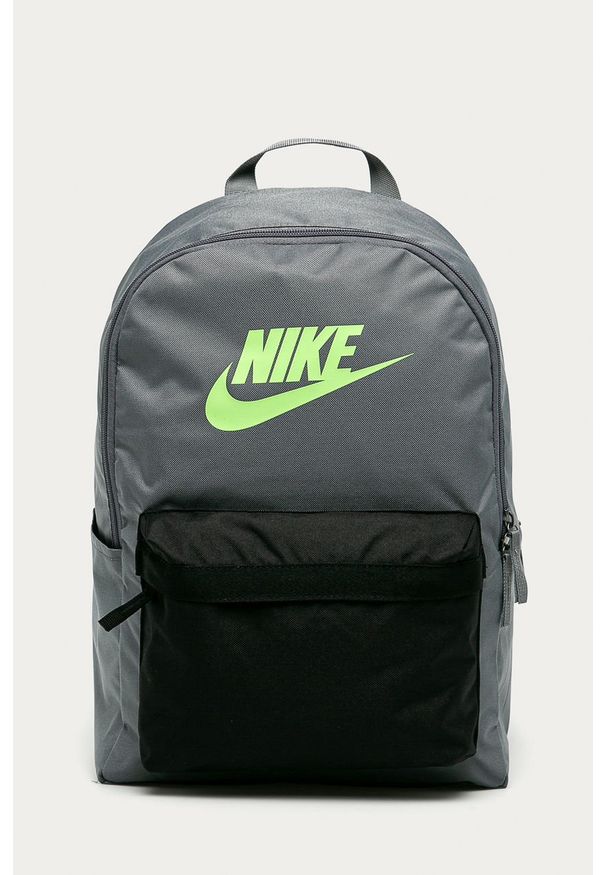 Nike Sportswear - Plecak. Kolor: szary. Materiał: poliester, materiał. Wzór: nadruk