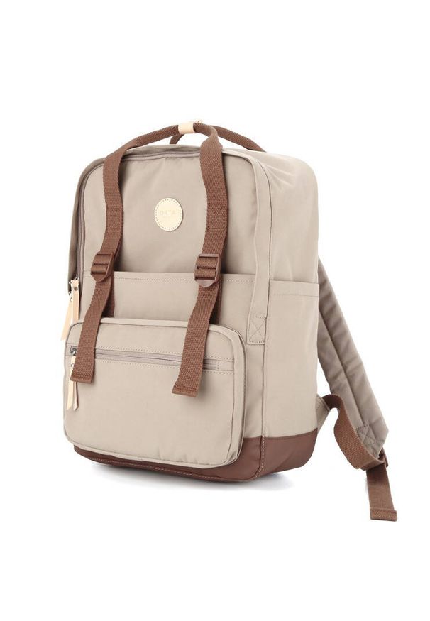 Plecak miejski Himawari 1085B-06A czarny. Kolor: czarny. Materiał: tkanina, poliester. Styl: casual, elegancki