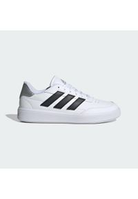 Adidas - Buty Courtblock. Okazja: na co dzień. Kolor: szary, biały, wielokolorowy, czarny. Sport: turystyka piesza #2