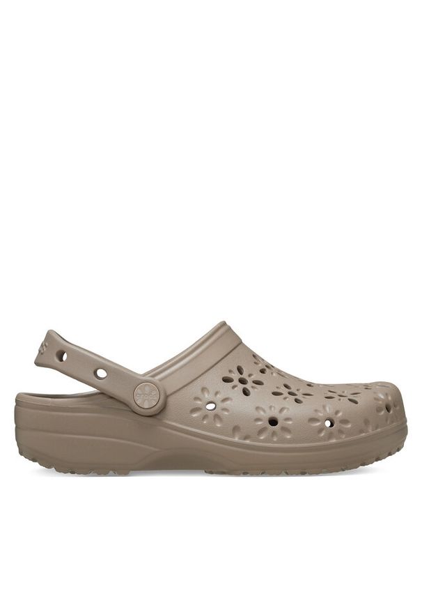 Klapki Crocs. Kolor: brązowy