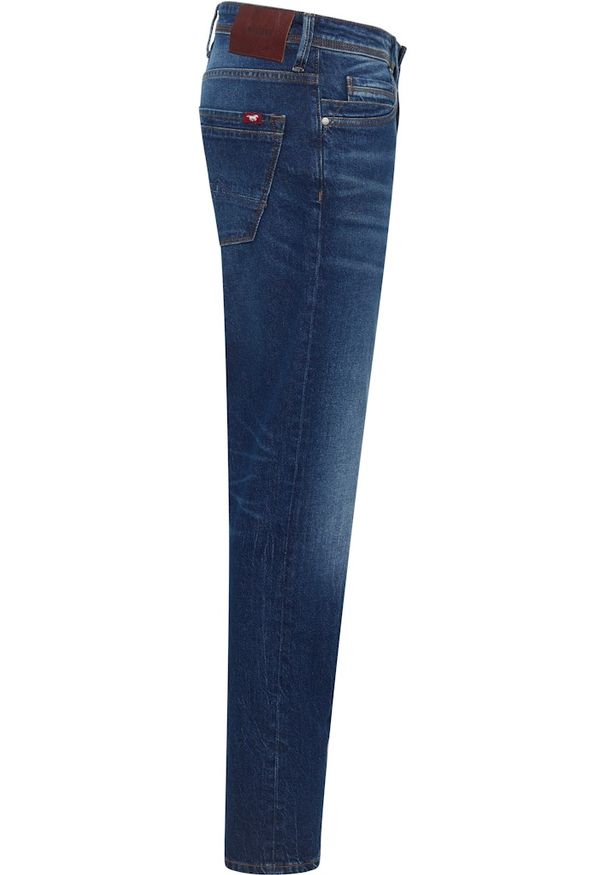 Męskie Spodnie jeansowe Mustang Style Michigan Straight Denim Blue 1015882 5000 983