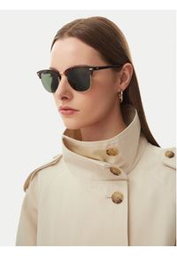 Ray-Ban Okulary przeciwsłoneczne Clubmaster 0RB3016 W0366 Brązowy. Kolor: brązowy. Materiał: syntetyk #2
