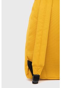 Vans Plecak męski kolor żółty duży z aplikacją VN0A5KHPLSV1-goldenglow. Kolor: żółty. Wzór: aplikacja #4