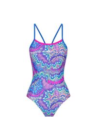 AMANZI - Amanzi Girls Pro Back Swimsuit - Fiesta - Rozmiar 24. Kolor: różowy. Wzór: nadruk