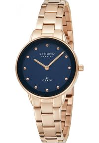 Zegarek Strand Zegarek damski Strand S750LXVLSV różowe złoto. Kolor: złoty, wielokolorowy, różowy #1
