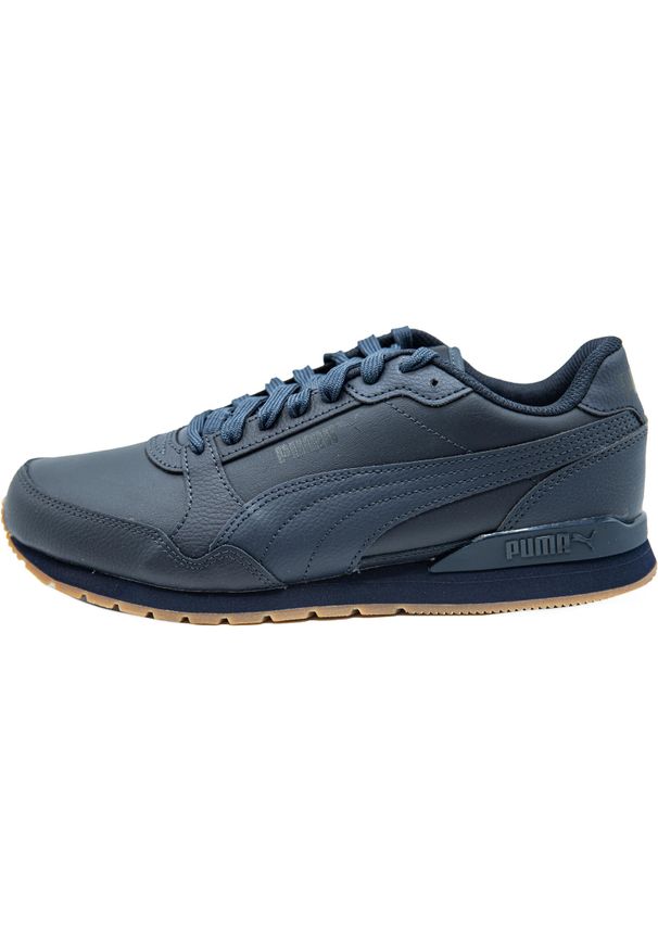 Buty Puma St Runer V3 L, Mężczyźni. Zapięcie: sznurówki. Kolor: niebieski. Materiał: materiał, syntetyk, tkanina. Szerokość cholewki: normalna. Sport: turystyka piesza