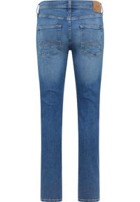 Męskie Spodnie Jeansowe Mustang Style Vegas Slim Denim Blue 1016795 5000 782