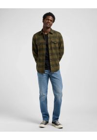 Lee - MĘSKA KOSZULA LEE CLEAN WESTERN SHIRT ARMY GREEN BUFF 112371320 #2