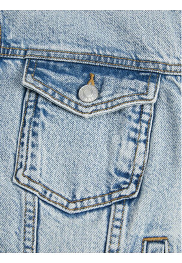 JJXX Kurtka jeansowa Alys 12269101 Niebieski Regular Fit. Kolor: niebieski. Materiał: bawełna