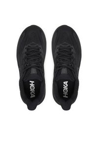 HOKA - Hoka Buty do biegania Clifton 10 Wide Czarny. Kolor: czarny. Materiał: materiał #2
