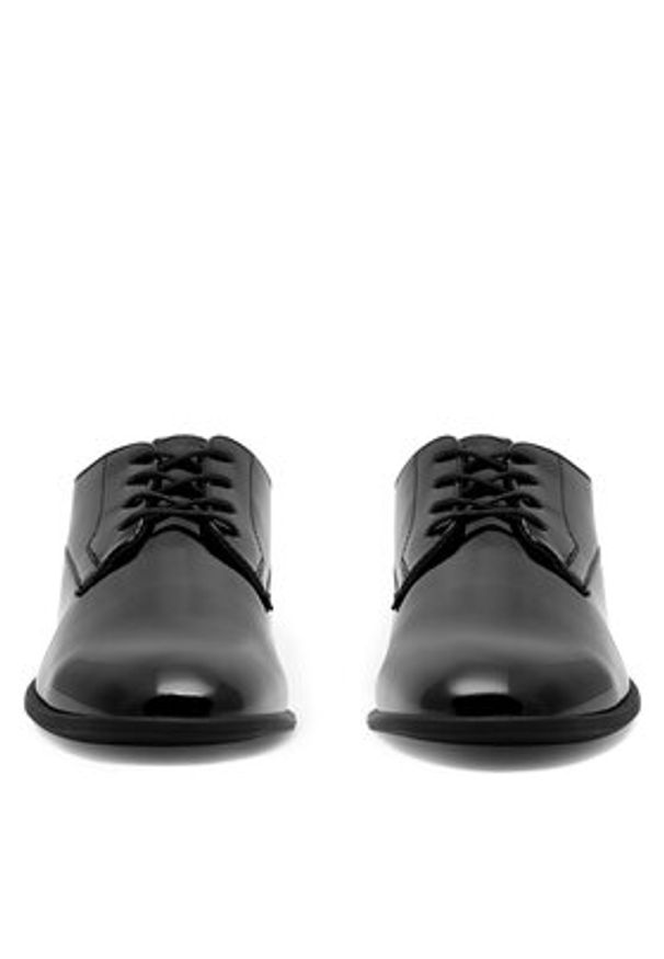 Lanetti Półbuty MYL8507-3 Czarny. Kolor: czarny. Materiał: skóra