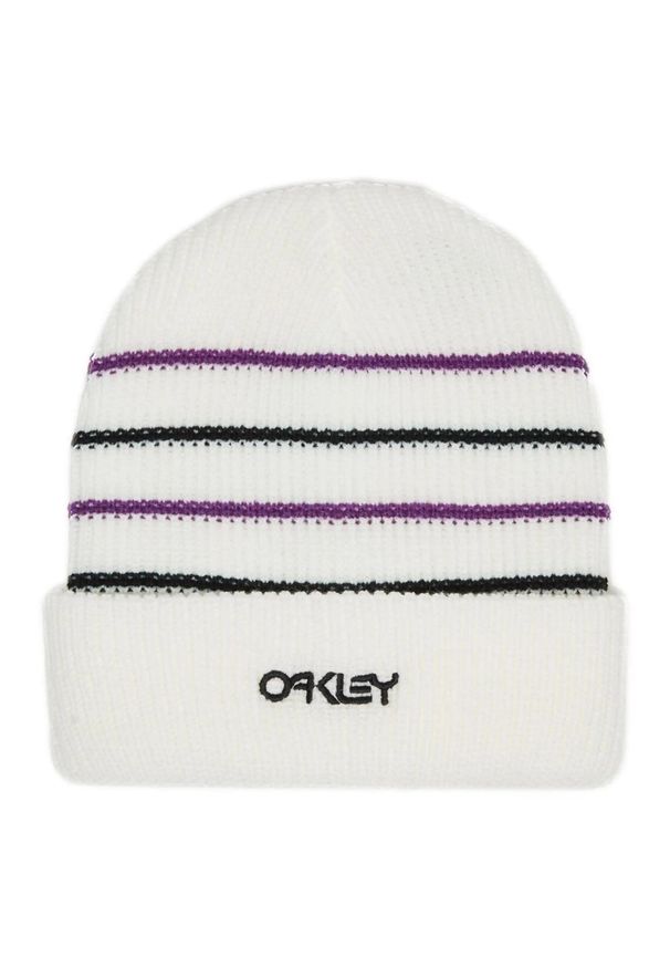 Oakley Czapka B1B Stripe Fos900939-100. Kolor: biały