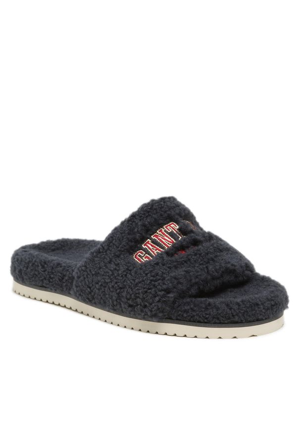 GANT - Kapcie Gant Mardale 25599425 Marine G69. Kolor: niebieski. Materiał: materiał. Styl: marine