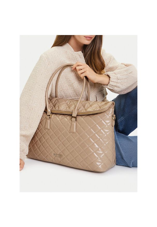 Torebka Nine West. Kolor: beżowy