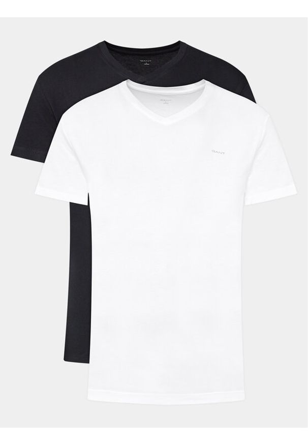 GANT - Gant Komplet 2 t-shirtów 900002018 Kolorowy Regular Fit. Materiał: bawełna. Wzór: kolorowy