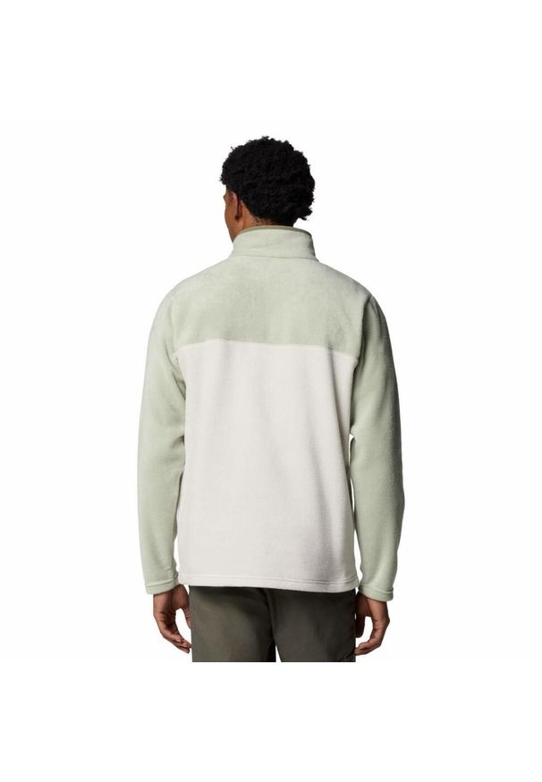 columbia - Bluza polarowa męska Columbia Steens Mountain Half Snap II. Kolor: zielony. Materiał: polar