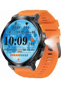 Smartwatch Gravity GT23-3 Pomarańczowy (GT23). Rodzaj zegarka: smartwatch. Kolor: pomarańczowy