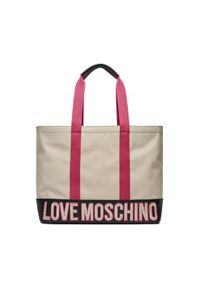 Love Moschino - LOVE MOSCHINO Torebka JC4036PP1ILF110B Beżowy. Kolor: beżowy #1