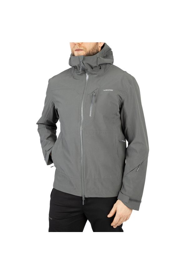 Kurtka trekkingowa męska Viking Trek Pro 2.0 Man. Kolor: szary. Sport: turystyka piesza