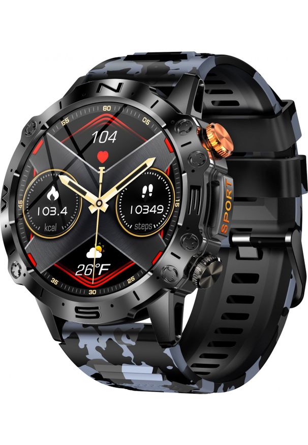 Smartwatch Hagen HC89.14.534 Czarny. Rodzaj zegarka: smartwatch. Kolor: czarny