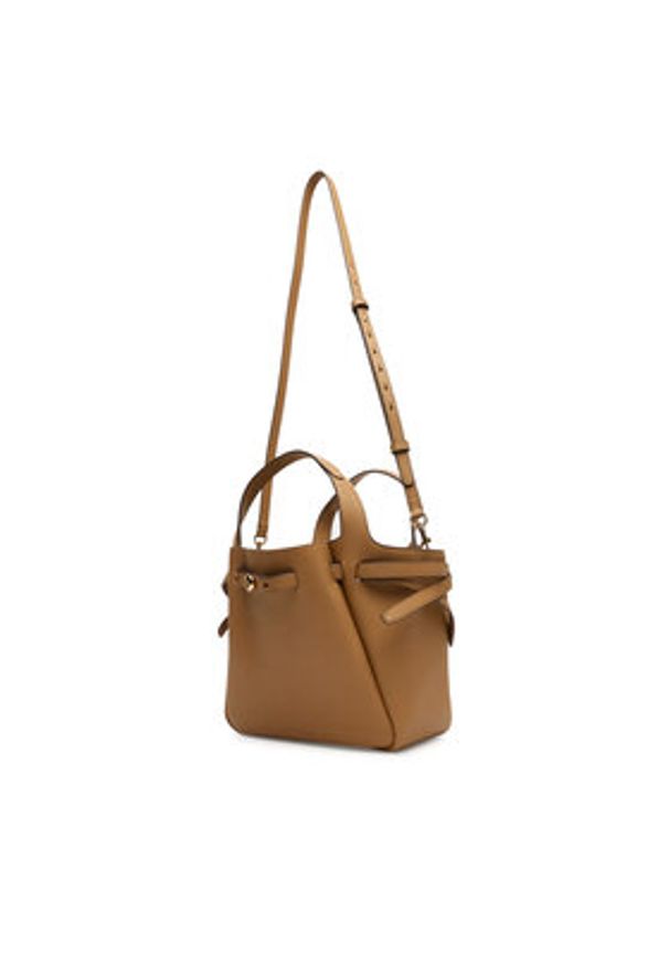 Tory Burch Torebka Romy Satchel 164866 Brązowy. Kolor: brązowy. Materiał: skórzane