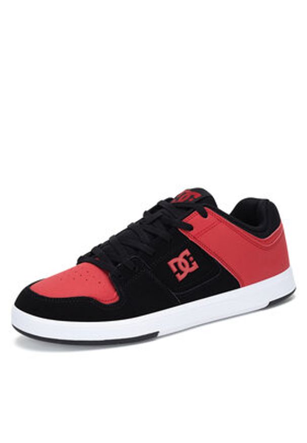 DC Sneakersy DC SHOES CURE ADYS400073-XKRK Czarny. Kolor: czarny. Materiał: skóra, nubuk