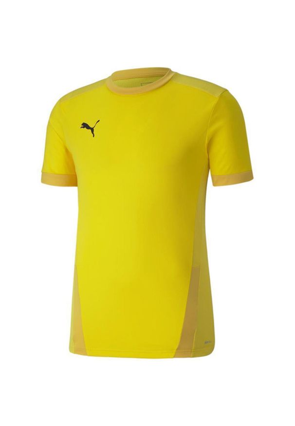 Koszulka do piłki nożnej męska Puma teamGOAL 23 Jersey. Kolor: żółty. Materiał: jersey