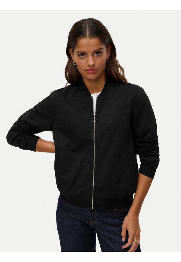 Vero Moda Bluza Kimiko 10331961 Czarny Regular Fit. Kolor: czarny. Materiał: syntetyk