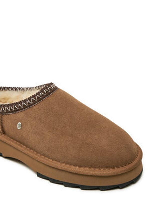 EMU Australia Śniegowce Sharky Scuff W13179 Brązowy. Kolor: brązowy. Materiał: wełna