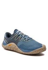 Merrell Buty do biegania Trail Glove 7 J068186 Niebieski. Kolor: niebieski. Materiał: materiał #5