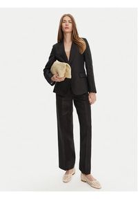 Weekend Max Mara Marynarka Nalut 2515041012 Czarny Regular Fit. Kolor: czarny. Materiał: len #5