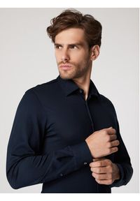 Rage Age Koszula Mercury Granatowy Slim Fit. Kolor: niebieski. Materiał: bawełna #3
