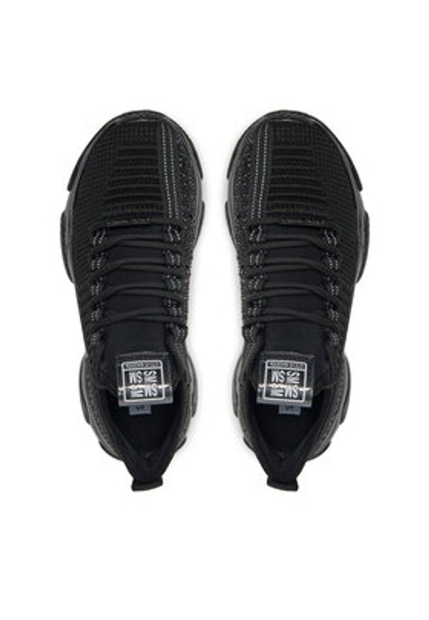 Steve Madden Sneakersy Maxilla-R SM19000110 Czarny. Kolor: czarny. Materiał: materiał